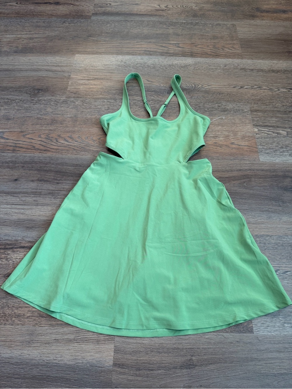 NWOT Abercrombie & Fitch Active Cutout Workout Dress Mint Green Size XS